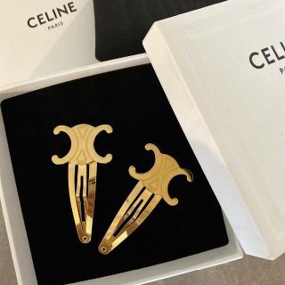 【CELINE】トリオンフヘアクリップピン