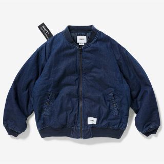 ダブルタップス(W)taps)の22AW WTAPS JFW-04 デニム フライトジャケット L(フライトジャケット)