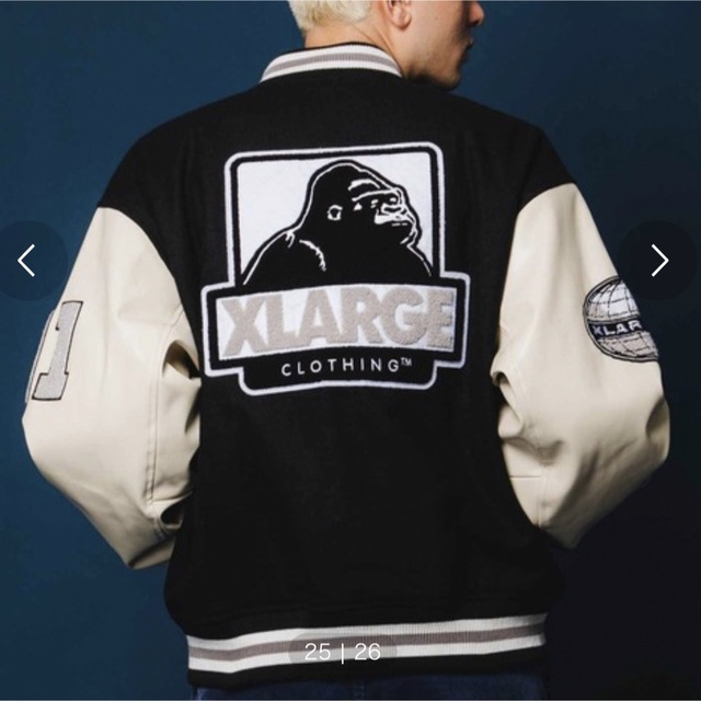 XLARGE - XLARGEエクストララージ OG VARSITY JACKETウールスタジャン