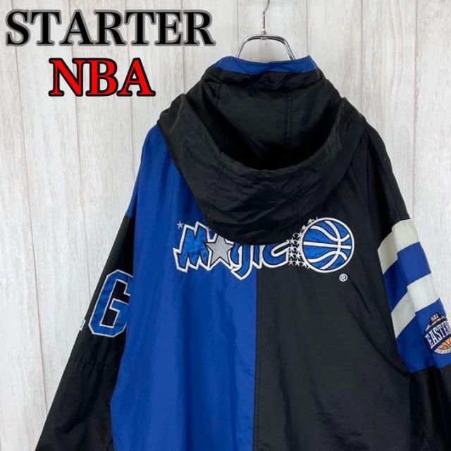 NBA】STARTER スターター オーランド マジック ナイロンジャケット