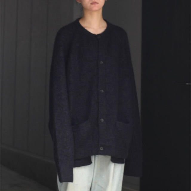 stein 22aw Kid Mohair Cardigan L 上等な www.gold-and-wood.com