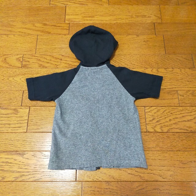 Branshes(ブランシェス)のbranshes　半袖パーカー　ブランシェス キッズ/ベビー/マタニティのキッズ服男の子用(90cm~)(Tシャツ/カットソー)の商品写真