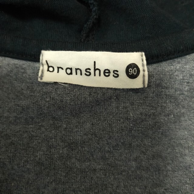 Branshes(ブランシェス)のbranshes　半袖パーカー　ブランシェス キッズ/ベビー/マタニティのキッズ服男の子用(90cm~)(Tシャツ/カットソー)の商品写真