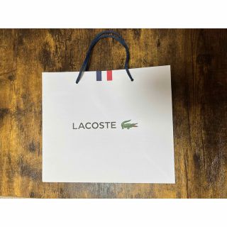 ラコステ(LACOSTE)のラコステ　LACOSTE     ショップバック　紙袋(ショップ袋)