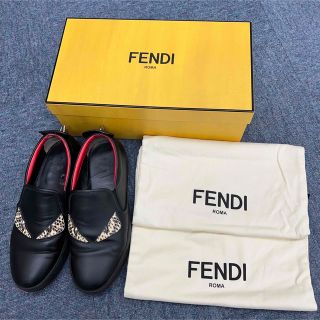 フェンディ(FENDI)のFENDI モンスターモデル スリッポン(スリッポン/モカシン)