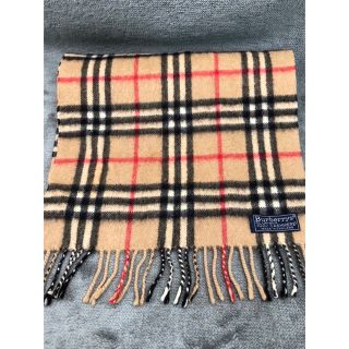 バーバリー(BURBERRY)のBurberry'sバーバリーズ　ベージュノヴァチェック　カシミヤマフラー(マフラー/ショール)