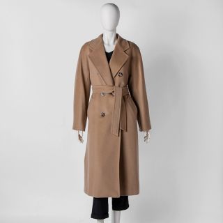 マックスマーラ(Max Mara)のマックスマーラ MAX MARA 101801 アイコンコート MADAME ミドルコート キャメル 10180123 0002 001(ロングコート)