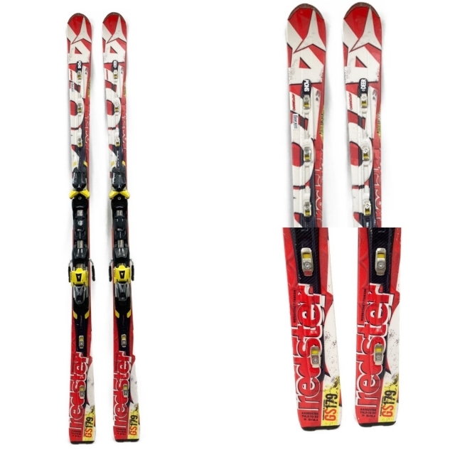 〇〇ATOMIC アトミック redster GS 13-14モデル ホワイト x レッド 179cm 現状渡し