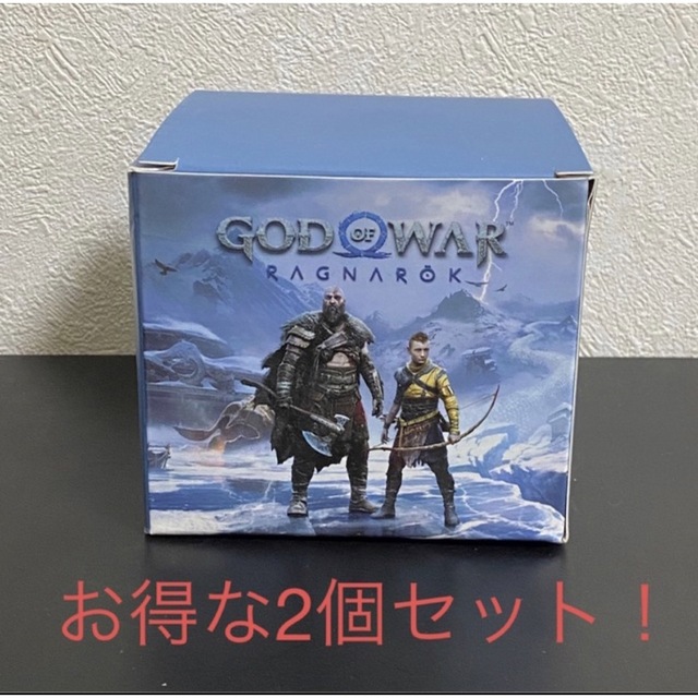 SONY(ソニー)の【新品未開封】2個セット GOD OF WAR エナメル マグカップ 送料無料 エンタメ/ホビーのエンタメ その他(その他)の商品写真