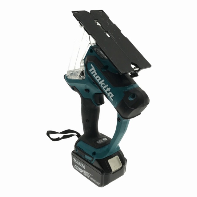 ☆極美品☆ makita マキタ 充電式ボードカッタ SD180DRGX バッテリー2個(18V6.0Ah) 充電器 替刃三枚付き ダストコレクタ付き 61478