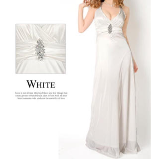 デイジーストア(dazzy store)のヴィーナスのようなロングドレス♡ホワイト(ロングドレス)