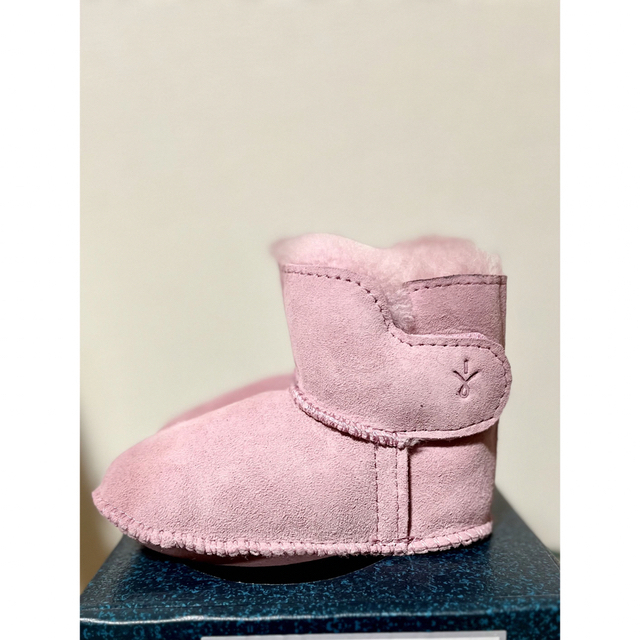 UGG(アグ)のEMU Australia ベビーブーツ　ピンク　18-24month キッズ/ベビー/マタニティのベビー靴/シューズ(~14cm)(ブーツ)の商品写真