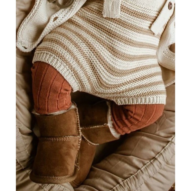 UGG(アグ)のEMU Australia ベビーブーツ　ピンク　18-24month キッズ/ベビー/マタニティのベビー靴/シューズ(~14cm)(ブーツ)の商品写真