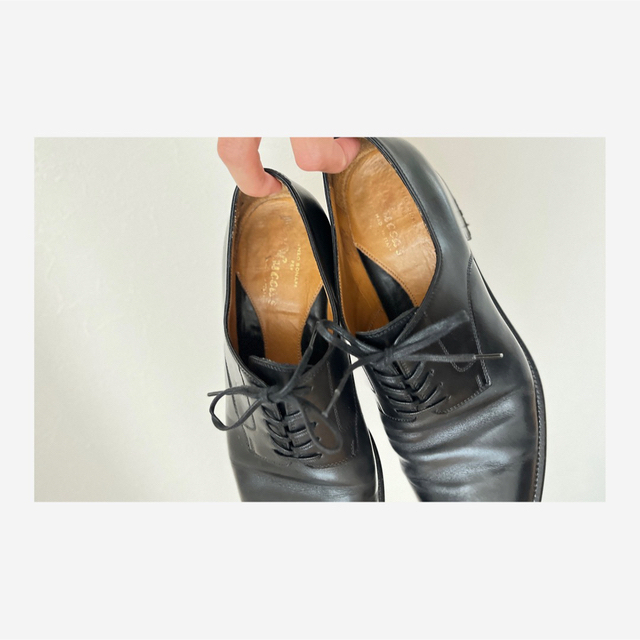 ENZO BONAFE(エンツォボナフェ)の値下げ○ レユッカス　プレーントゥ　39.5 メンズの靴/シューズ(ドレス/ビジネス)の商品写真