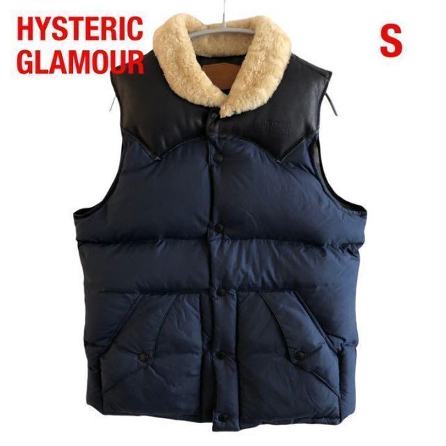 HYSTERIC GLAMOUR ヒステリックグラマー ダウンベスト メンズ S