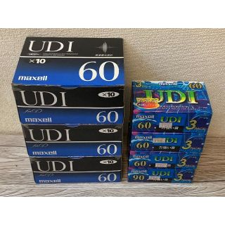 マクセル(maxell)の計42本　マクセル　maxell　UDⅠ60　10パック×3　3パック×4(その他)