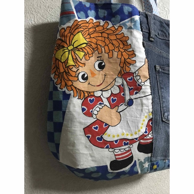 ラガディ アン アンディ raggedy ann andy トートバッグ エンタメ/ホビーのおもちゃ/ぬいぐるみ(キャラクターグッズ)の商品写真