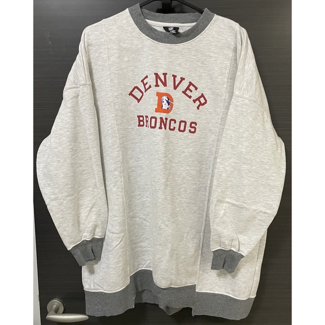 niko and… NFL コラボ リメイク スウェット チュニック ニコアンド