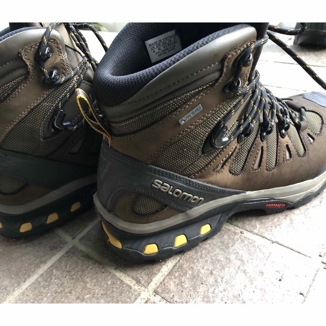 SALOMON(サロモン)のSALOMON QUEST 4D 3 GTX  カーキー　ハイカット　登山靴 メンズの靴/シューズ(ブーツ)の商品写真