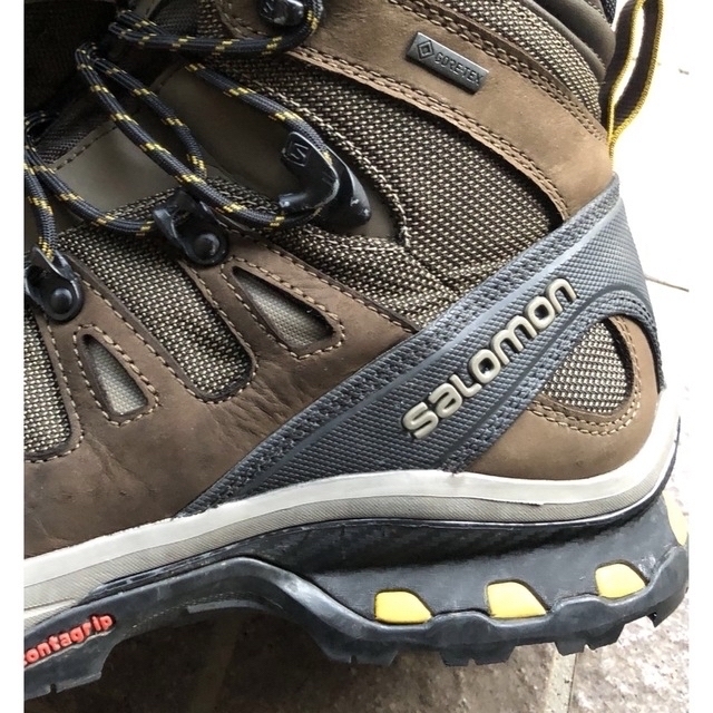 SALOMON(サロモン)のSALOMON QUEST 4D 3 GTX  カーキー　ハイカット　登山靴 メンズの靴/シューズ(ブーツ)の商品写真