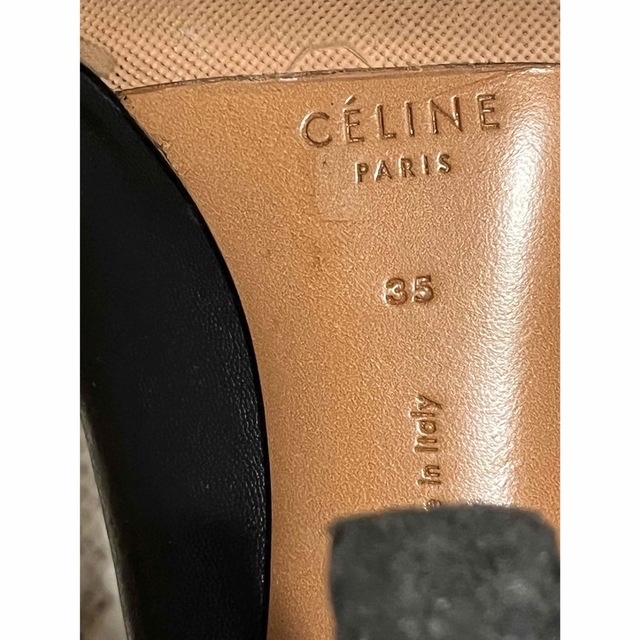celine(セリーヌ)の名品✨お値下げ❗️CELINEグローブブーティ🥾ヒール8㎝美脚ブーティ レディースの靴/シューズ(ブーティ)の商品写真