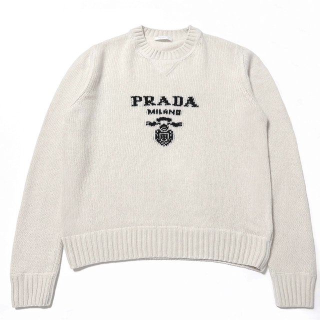 プラダ PRADA セーター ニット ロゴ ウール カシミア