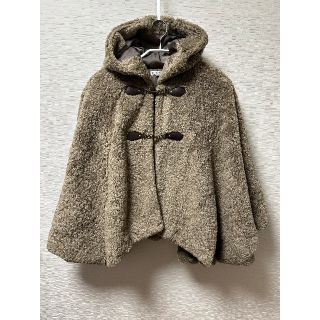 アクシーズファム(axes femme)のポンチョ axes femme 上着 アクシーファーム フード付き(ポンチョ)