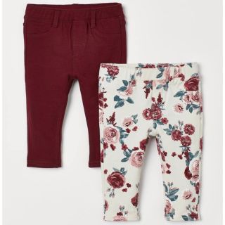 エイチアンドエム(H&M)のパギンス　２枚セット　サイズ85(パンツ)