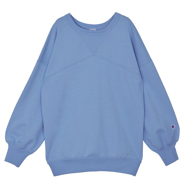 Ameri VINTAGE(アメリヴィンテージ)のAmeri✕Champion OVER SWEAT TOP レディースのトップス(トレーナー/スウェット)の商品写真