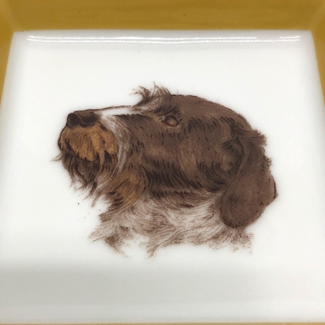 Hermes - エルメス HERMES アッシュトレイ/ミニ灰皿 ドッグ イヌ 犬