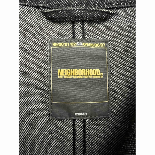 NEIGHBORHOOD(ネイバーフッド)のネイバーフッドデニムジャケットXS レディースのジャケット/アウター(Gジャン/デニムジャケット)の商品写真