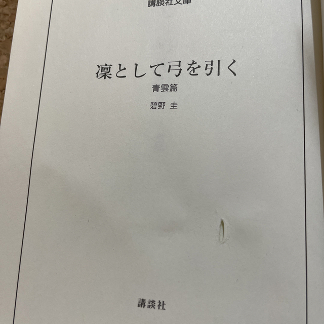 凜として弓を引く　青雲篇 エンタメ/ホビーの本(その他)の商品写真