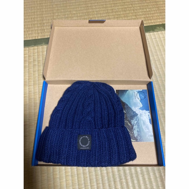 未使用★山と道★Merino Knit Cap★ネイビー★ニット