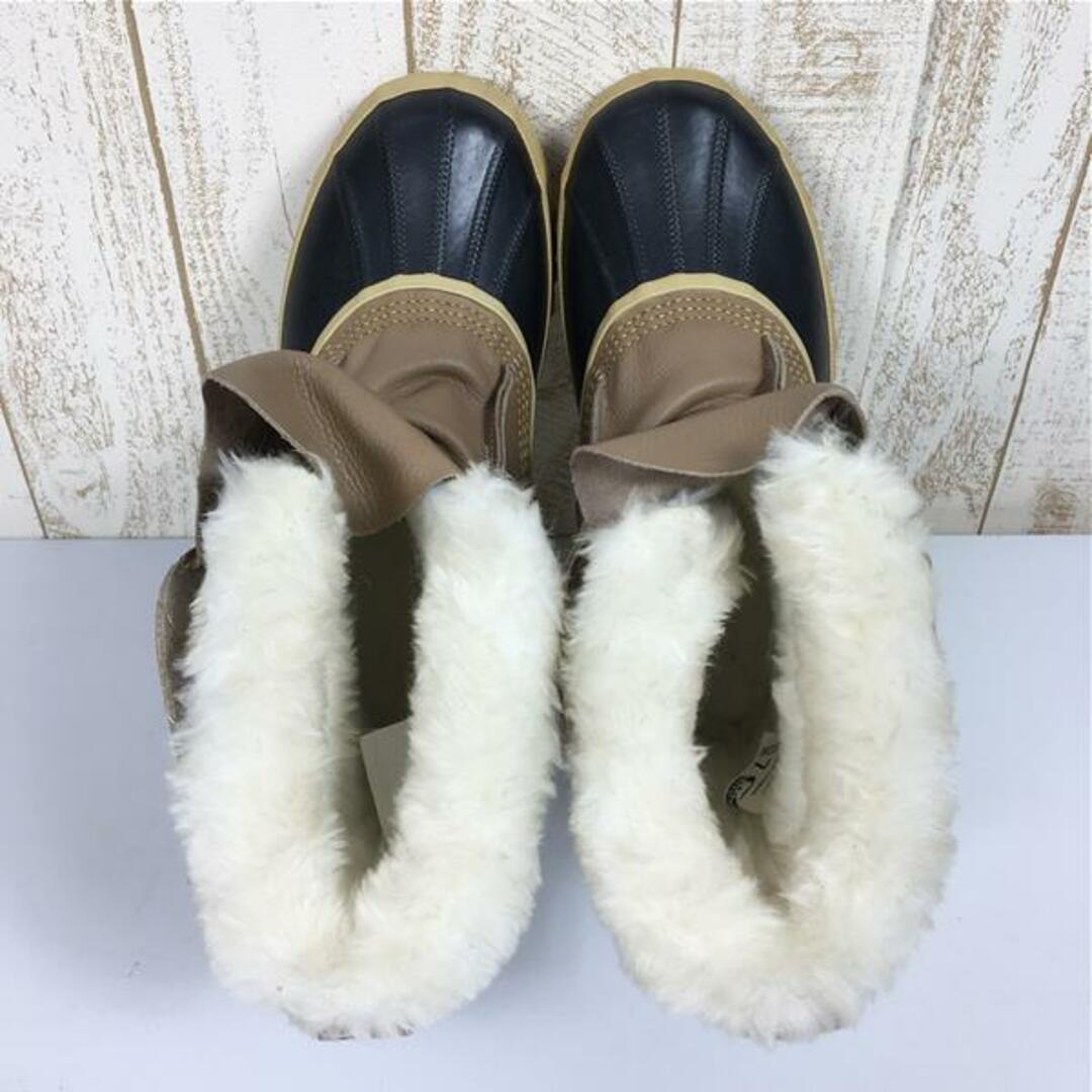 SOREL(ソレル)のWOMENs 24.0cm  ソレル カリブー Caribou スノーブーツ ウィンターシューズ カナダ製 入手困難 SOREL ベージュ系 レディースのファッション小物(その他)の商品写真