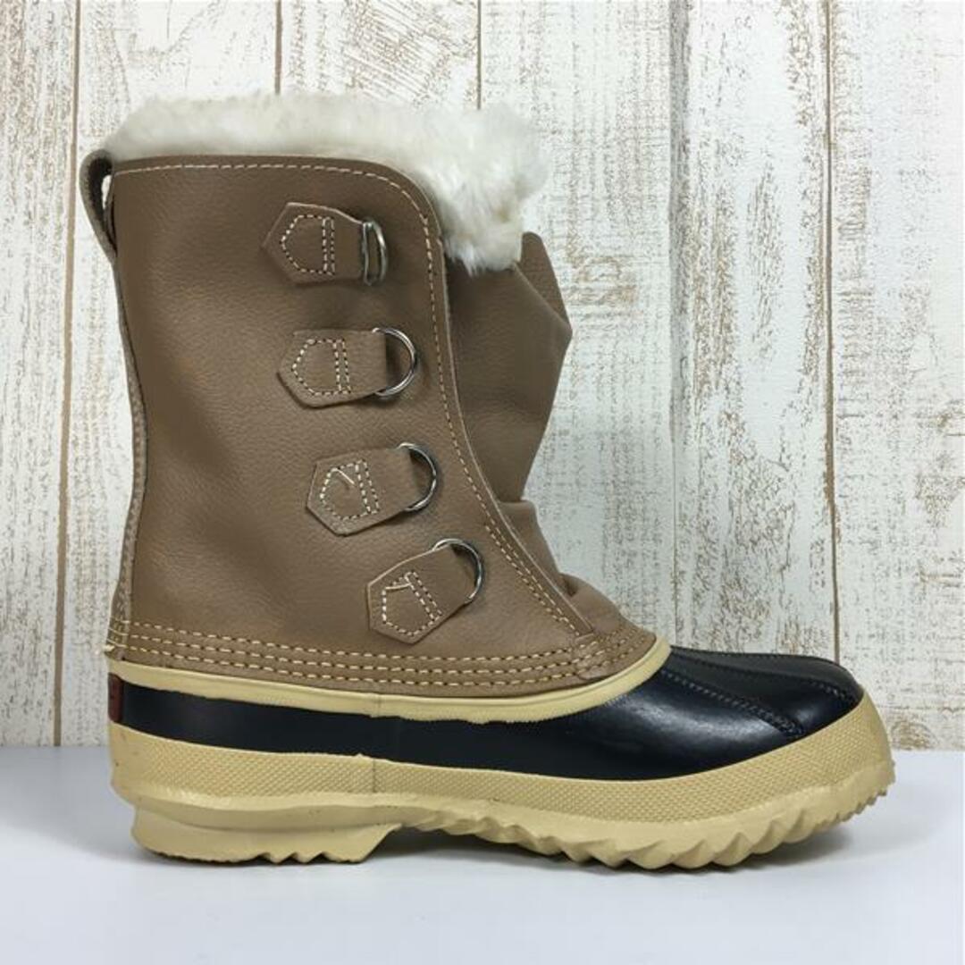 SOREL(ソレル)のWOMENs 24.0cm  ソレル カリブー Caribou スノーブーツ ウィンターシューズ カナダ製 入手困難 SOREL ベージュ系 レディースのファッション小物(その他)の商品写真