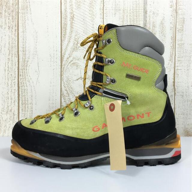 GARMONT(ガルモント)のMENs 28.5cm  ガルモント マウンテンガイド ゴアテックス MOUNTAIN GUIDE GTX 冬期向け マウンテニアリングブーツ + スーパーフィート インソール グリーン GARMONT 1100171 グリーン系 メンズのメンズ その他(その他)の商品写真