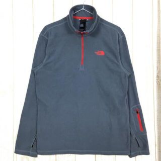 ザノースフェイス(THE NORTH FACE)のMENs S  ノースフェイス ジップネック フリース プルオーバー ZipNeck Fleece Pullover ジャケット 欧米規格 NORTH FACE グレー系(その他)