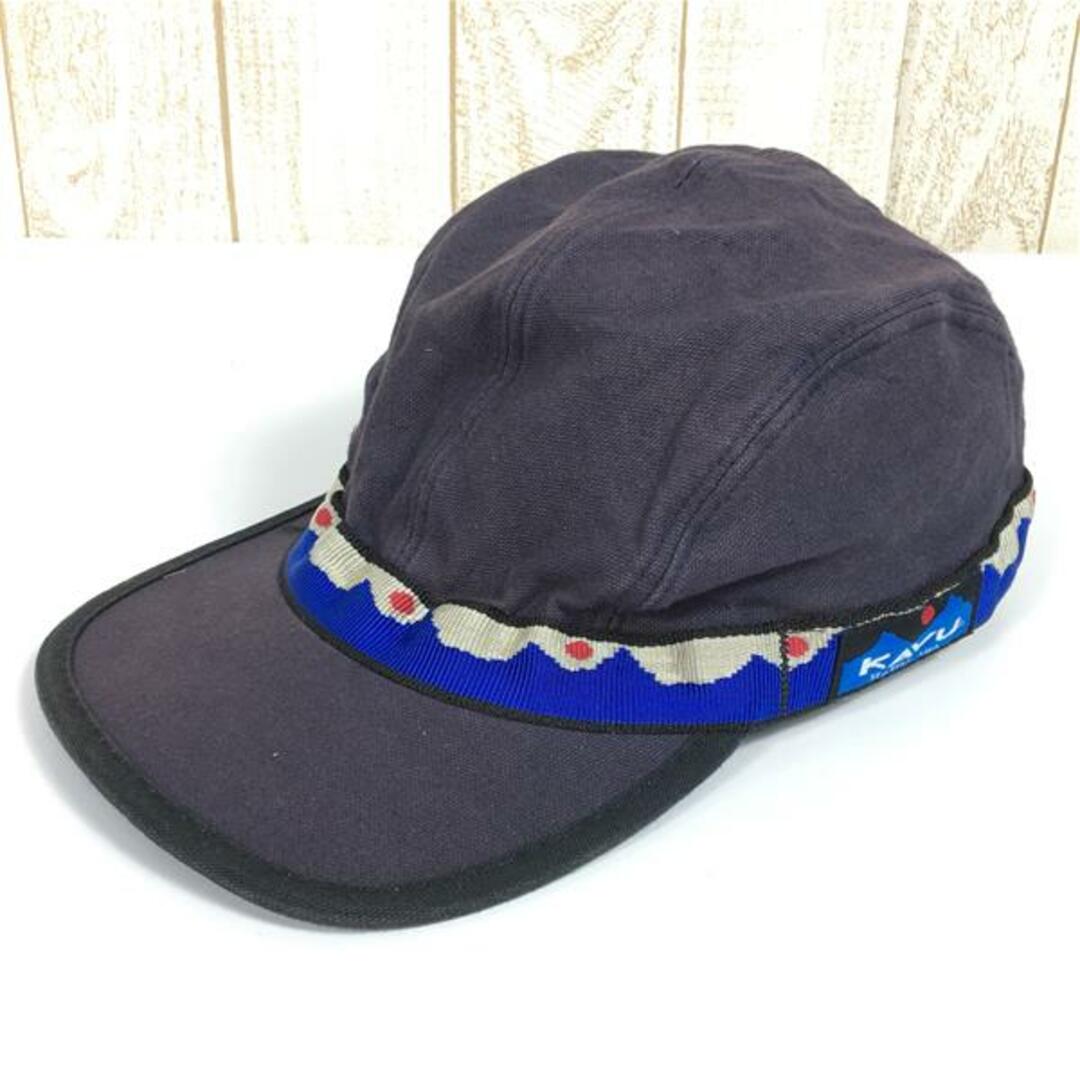 KAVU(カブー)のUNISEX L  カブー ストラップ キャップ Strap Cap アメリカ製 KAVU ネイビー系 メンズのメンズ その他(その他)の商品写真