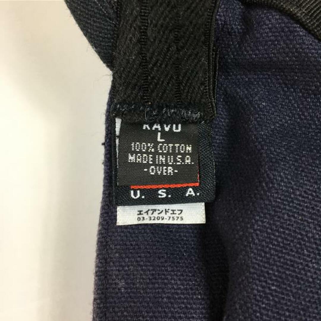 KAVU(カブー)のUNISEX L  カブー ストラップ キャップ Strap Cap アメリカ製 KAVU ネイビー系 メンズのメンズ その他(その他)の商品写真