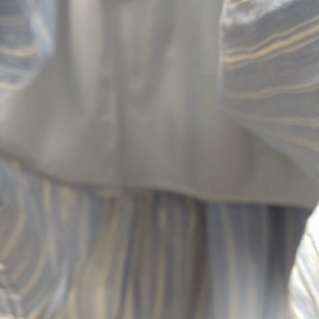earth music & ecology(アースミュージックアンドエコロジー)の✿　earthmusic&ecology★中古ストライプ水色スカート レディースのスカート(ロングスカート)の商品写真