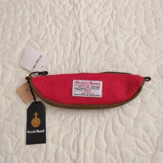 ハリスツイード(Harris Tweed)のタグ付き新品｢THE EMPORIUM｣ハリスツィードペンケース(ペンケース/筆箱)