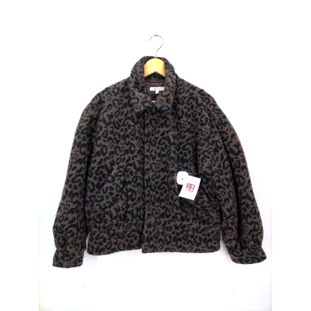 moussy(マウジー)のmoussy(マウジー) レオパード柄ジャケット レディース アウター レディースのジャケット/アウター(その他)の商品写真