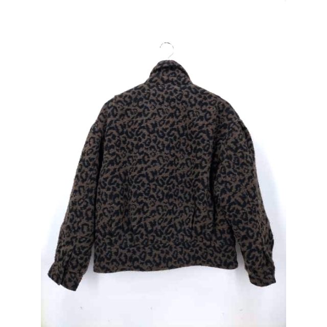 moussy(マウジー)のmoussy(マウジー) レオパード柄ジャケット レディース アウター レディースのジャケット/アウター(その他)の商品写真