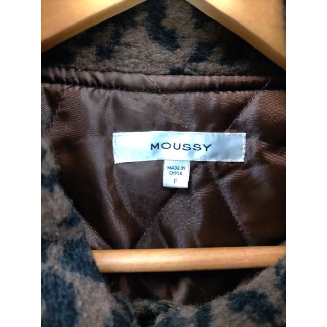 moussy(マウジー)のmoussy(マウジー) レオパード柄ジャケット レディース アウター レディースのジャケット/アウター(その他)の商品写真