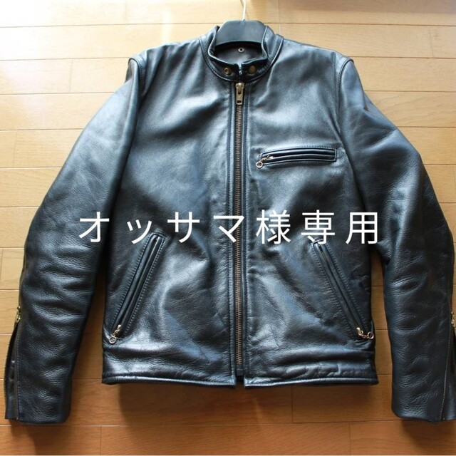 VANSON バンソン シングルライダース タイプB サイズ38 インナー付き