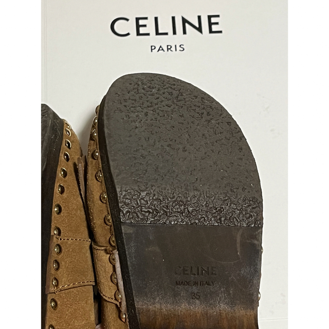 celine(セリーヌ)のお値下げ❣️CELINE  スェードサボ レディースの靴/シューズ(ローファー/革靴)の商品写真