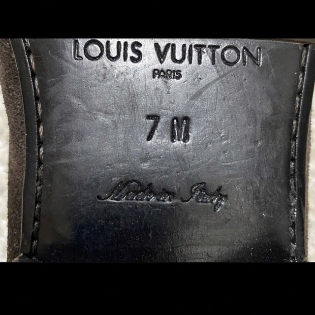 LOUIS VUITTON(ルイヴィトン)の値下！【美品】ルイヴィトン スエードローファー メンズの靴/シューズ(ドレス/ビジネス)の商品写真