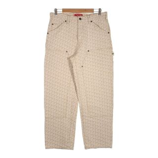 シュプリーム(Supreme)のシュプリーム 21AW モノグラム ダブルニーペインターパンツ 32(ペインターパンツ)