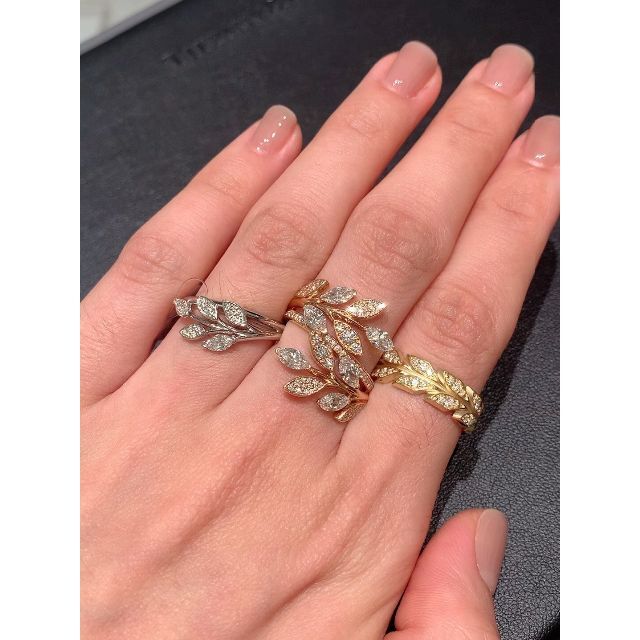 TIFFANY&Co.ティファニービクトリア ダイヤ リング ジュウル7号 即納