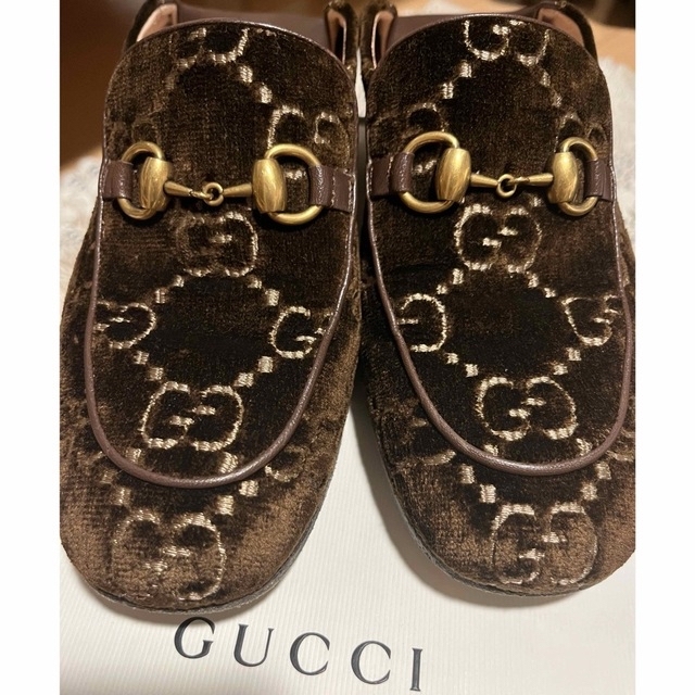 Gucci(グッチ)のお値下げ❣️GUCCI  キラキラソール  GGロゴ 2way シューズ レディースの靴/シューズ(ローファー/革靴)の商品写真
